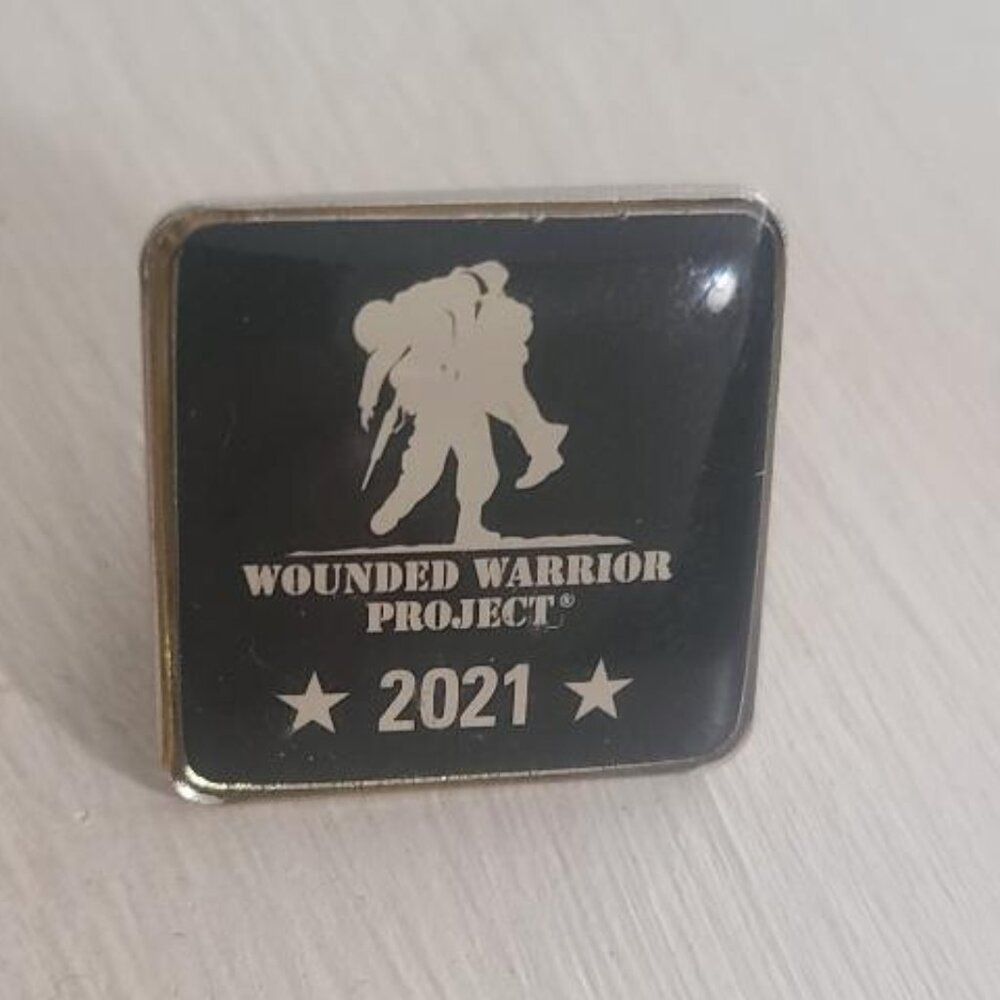 Wounded Warrior Project 2021 Lapel Pin Tie Tack Brooch - USA American Veteran